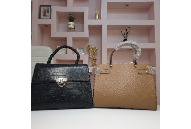 Fashion Classic Handbags - Black and Brown