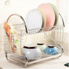 S-shaped Rack Kitchen Organization with 