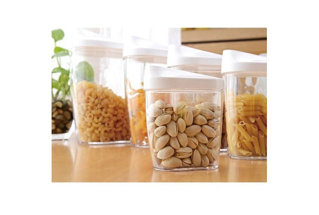 5pcs Air Tight Food Storage Container Set With Clear Lid x  1