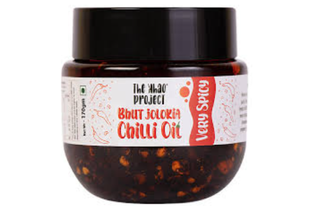 Bhut Jolokia Chilli Oil 170 grams (Spicy)