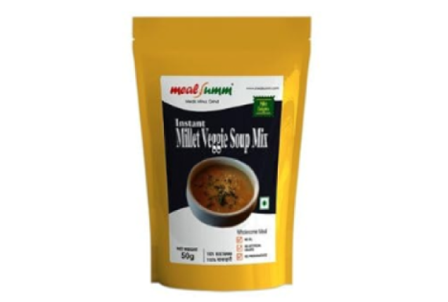 Instant Veggie Millet Soup Mix 50 grams