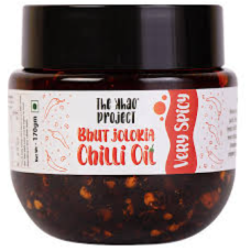 Bhut Jolokia Chilli Oil 170 grams (Very Spicy)