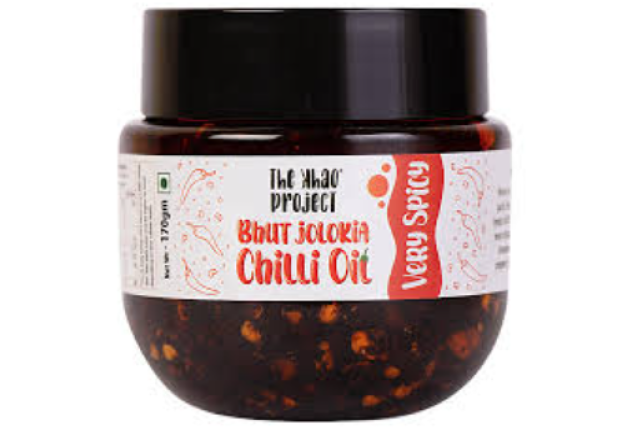 Bhut Jolokia Chilli Oil 170 grams (Very Spicy)