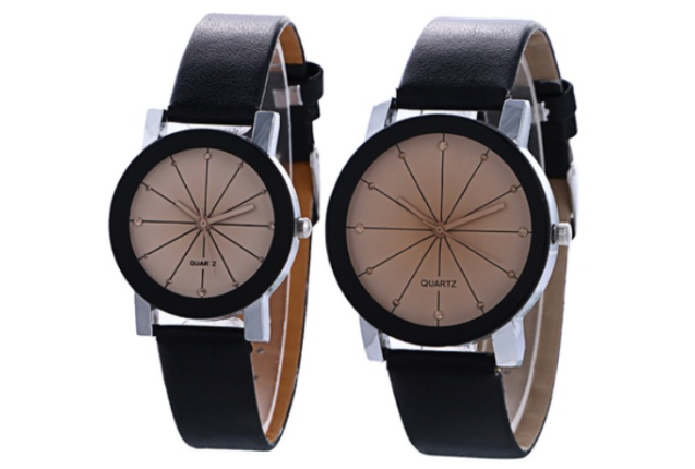 Beautiful Fancy Couple Quartz Wristwatch