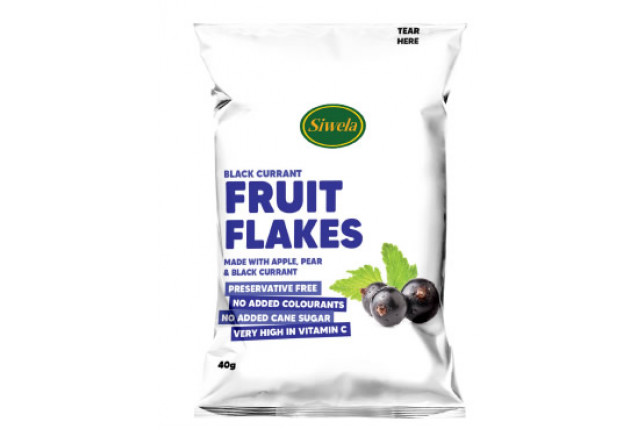 Fruit Flakes Black Currant 40g x 12