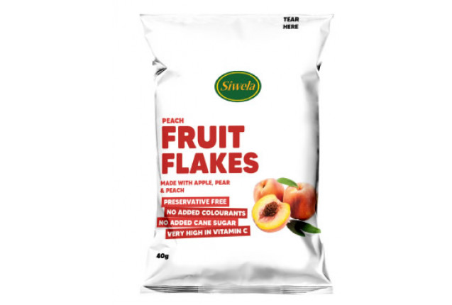 Fruit Flakes Peach 40g x 12
