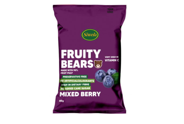 Fruity Bears Mixed Berry 40g x 12