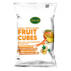 Fruit Cubes Mango, Carrot & Ginger 50g x 12