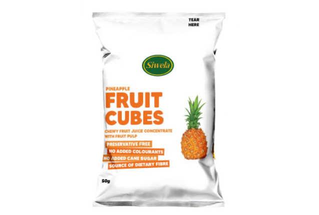 Fruit Cubes Pineapple 50g x 12