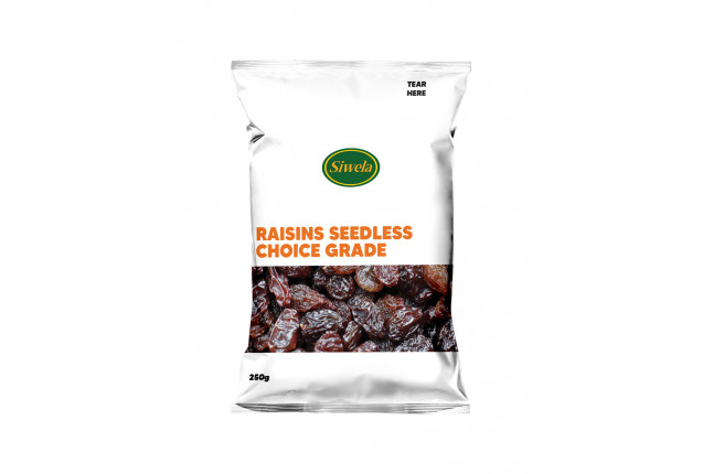 Raisins Seedless Choice Grade 500g x 12