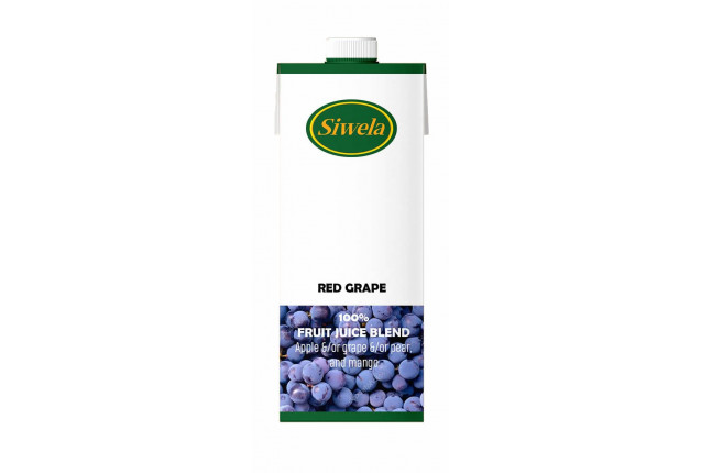 Siwela Red Grape 100% Fruit Juice 1-litre x 12