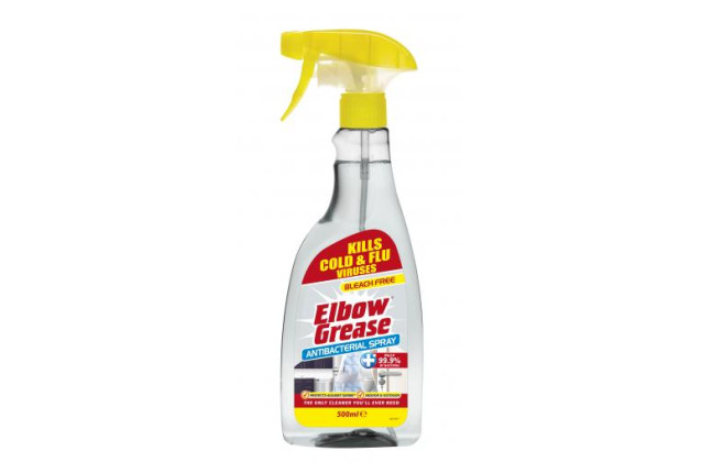 Elbow Grease Anti- Bacteria Spray 500ml x 8