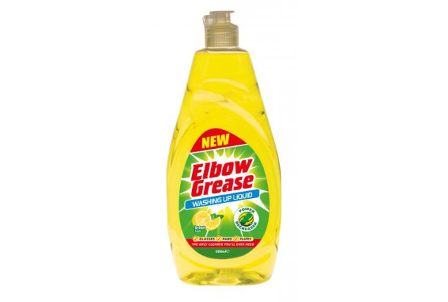 Elbow Grease Washing Up Liquid 600ml x 12