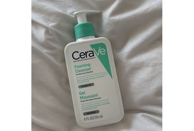 CeraVe Foaming Facial Cleanser medium size