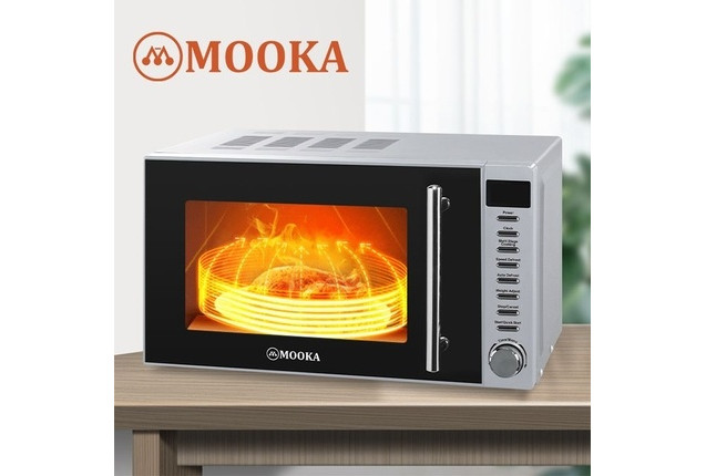 Mooka MKM-H20DS- Digital- Microwave Oven – 20 Litres –700W- Silver