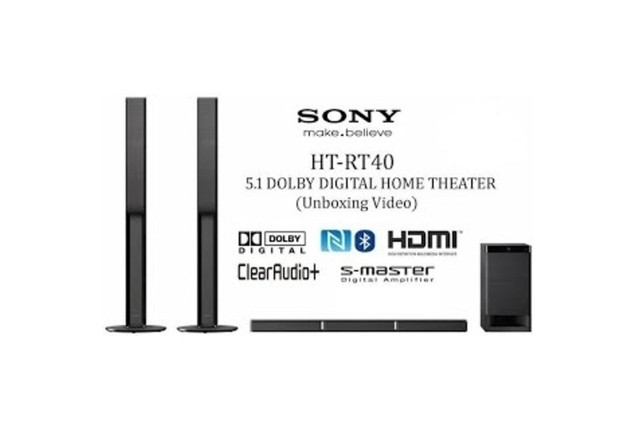 Sony 600W SOUNDBAR, 5.1CH BLUETOOTH DOLBY AUDIO HT-RT40