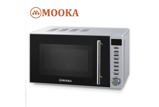 Mooka MKM-H20DS- Digital- Microwave Oven – 20 Litres –700W- Silver