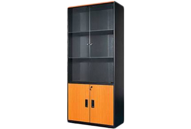 Equinox Full Height Merit 2-Door Cabinet with Glass Doors –