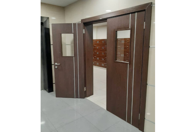 Equinox HDF Flush Door with Vent, Frame and Architrave – EQDR023