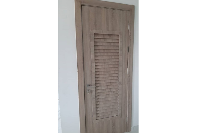 Equinox HDF Flush Door with Vent, Frame and Architrave – EQDR03