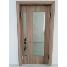 Equinox HDF Panel Door with Glass Insert