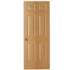 Equinox Wooden Panel Door with Frame and