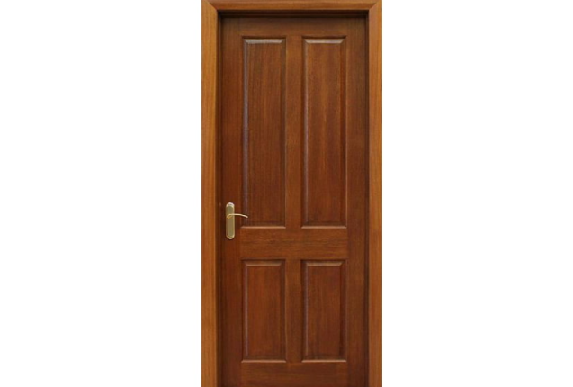 Equinox Wooden Panel Door with Frame and Architrave – EQDR08