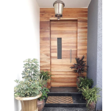 Equinox Wooden Security Door with Claddi