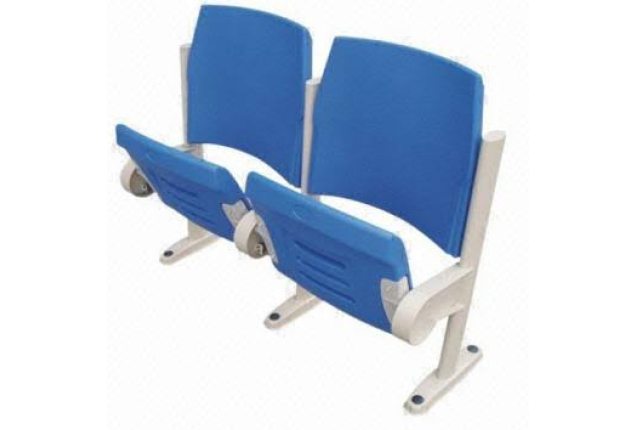 Double Seater Mold Plastic Tip-up Amphitheatre Seats – EQLT078