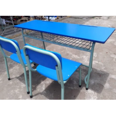 Double Seater Classroom Desk with Metal 