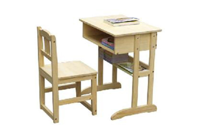 Single Seater Wooden Classroom Desk – EQCLRT056