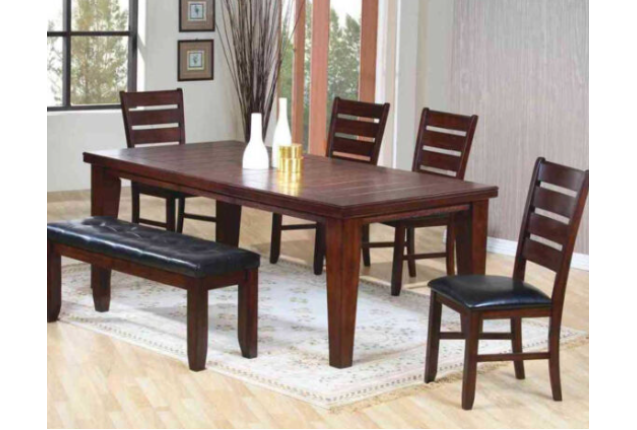 Equinox Wooden Dining Table With 4 seater – EQDN042