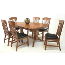 Equinox Wooden Dining Table With 6 seate