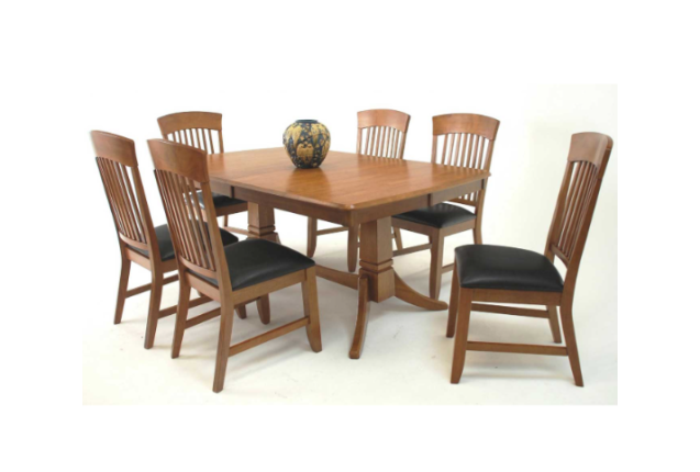 Equinox Wooden Dining Table With 6 seater – EQDN039