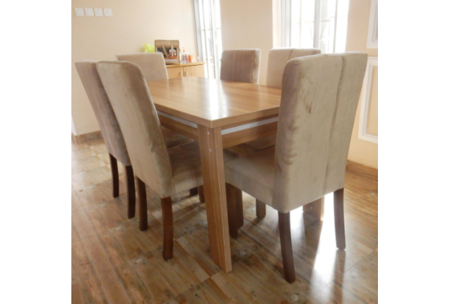 Equinox HDF Dining Table With 4 seater – EQDN027