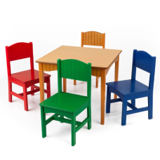 4 Seater Preschool Desk with 4 Chairs – EQSC010