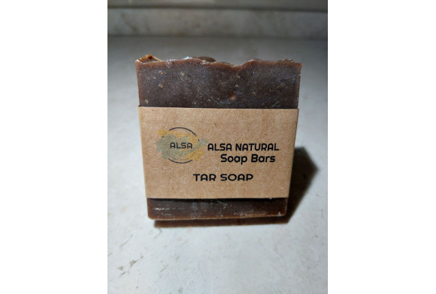 Alsa Natural Cold Pressed Tar Solid Soap Bar - 110g x 2000