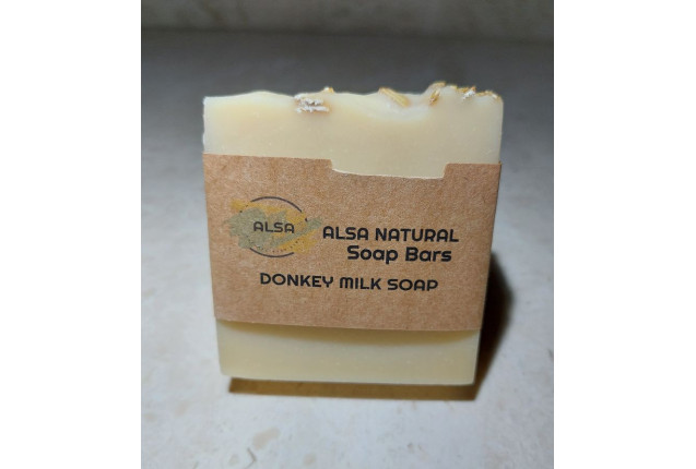 Alsa Natural Donkey Milk Soap Bar - 100g x 500