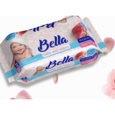 Bella Baby Wet Wipes 72pcs x 2