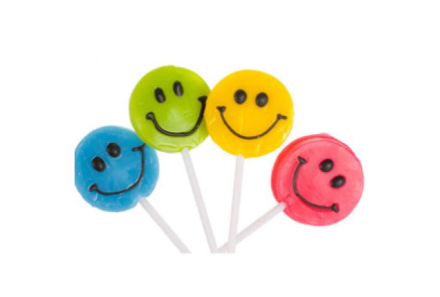Lollipop Manufactory Smiling face lollipop - 40g x 96