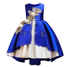 Embroidery Silk Princess Dress