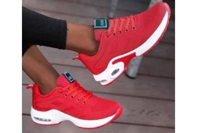 Unisex Sneakers Red