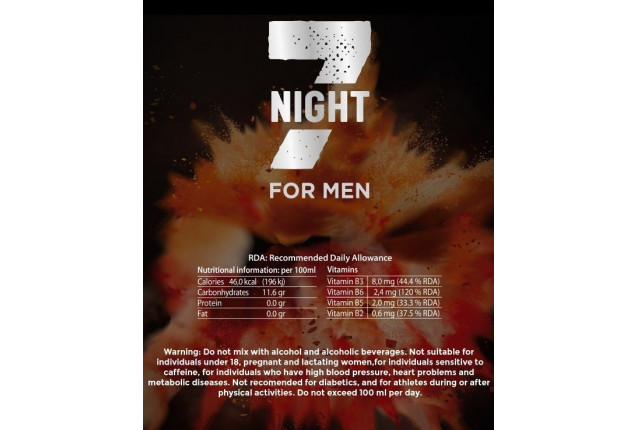 7 Night Energy Drink For Men x 24