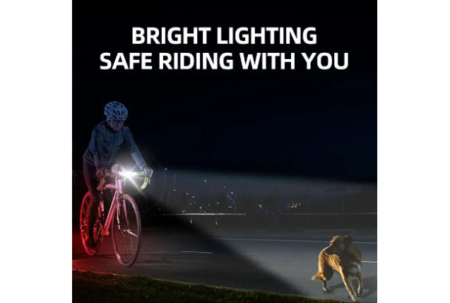 USB Rechargeable Bike Light Mini Warning Taillight LED