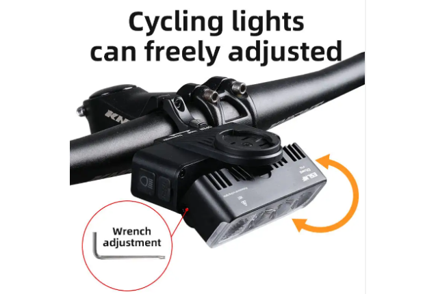 Waterproof Bike Headlight USB Rechargeable Riding LED Bicycle Lights For Bike Computer