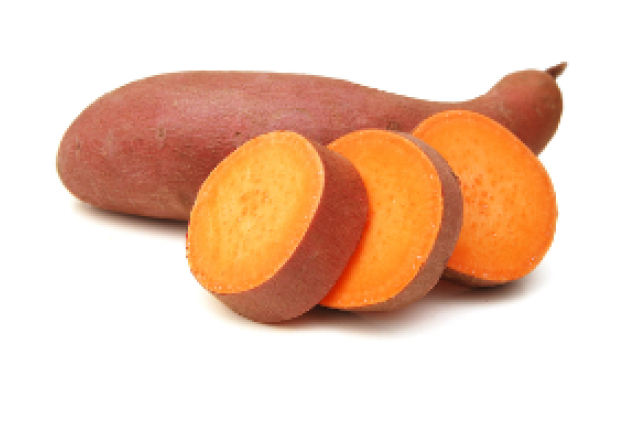 Orange fresh Sweet Potatoes per ton
