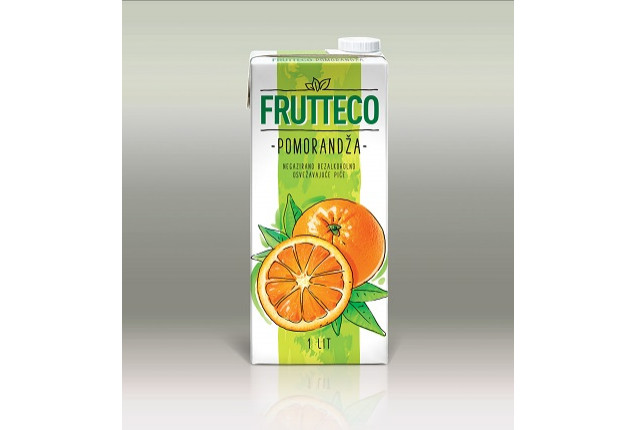 100% orange fruit juice 1 Liter x 12