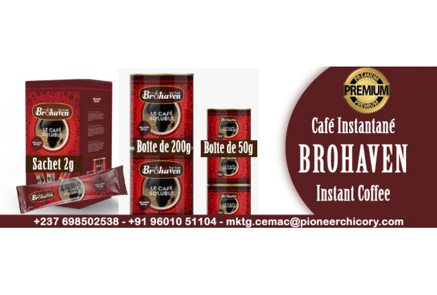 Brohaven instant coffee x 25