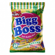 BIGG BOSS Banana Flavour (50 Pieces) x 12