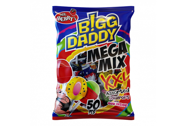 BIGG DADDY Mega mix Jar (50 Pieces) x 6